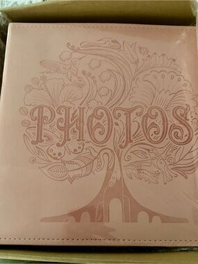 Photo Album 4x6, 3 Ring Binder, Holds 600 Photos, PINK 100 sheets, 12 dividers,
